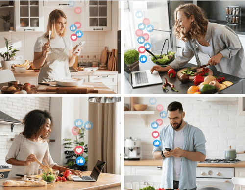recipe collage