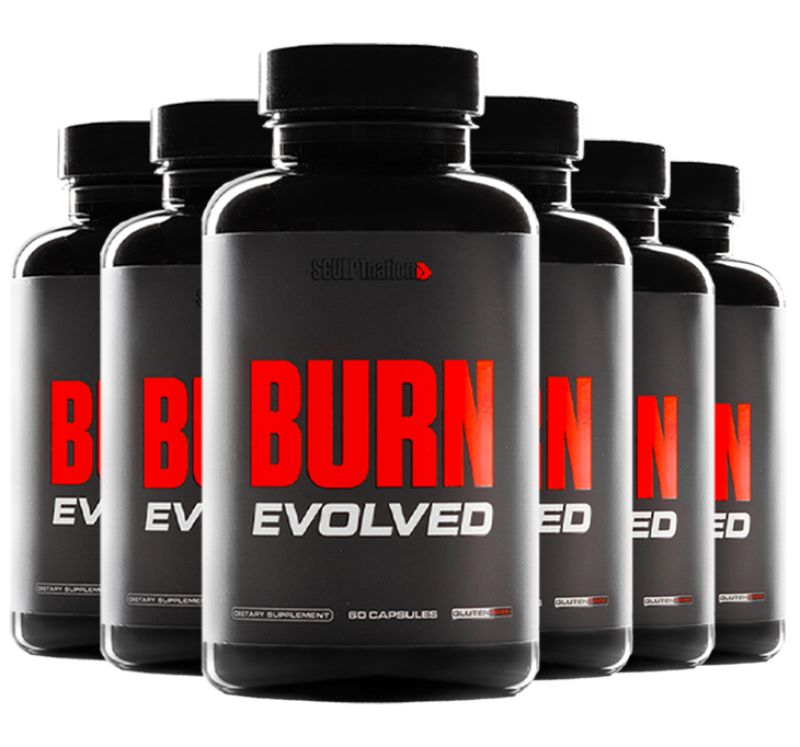 Burn Evolved 6 Bottles