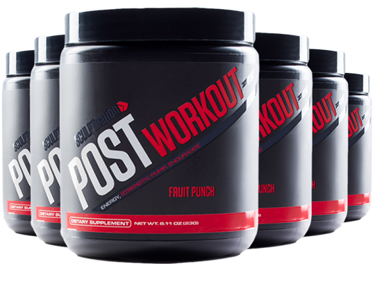 Post Workout 6 Bottles