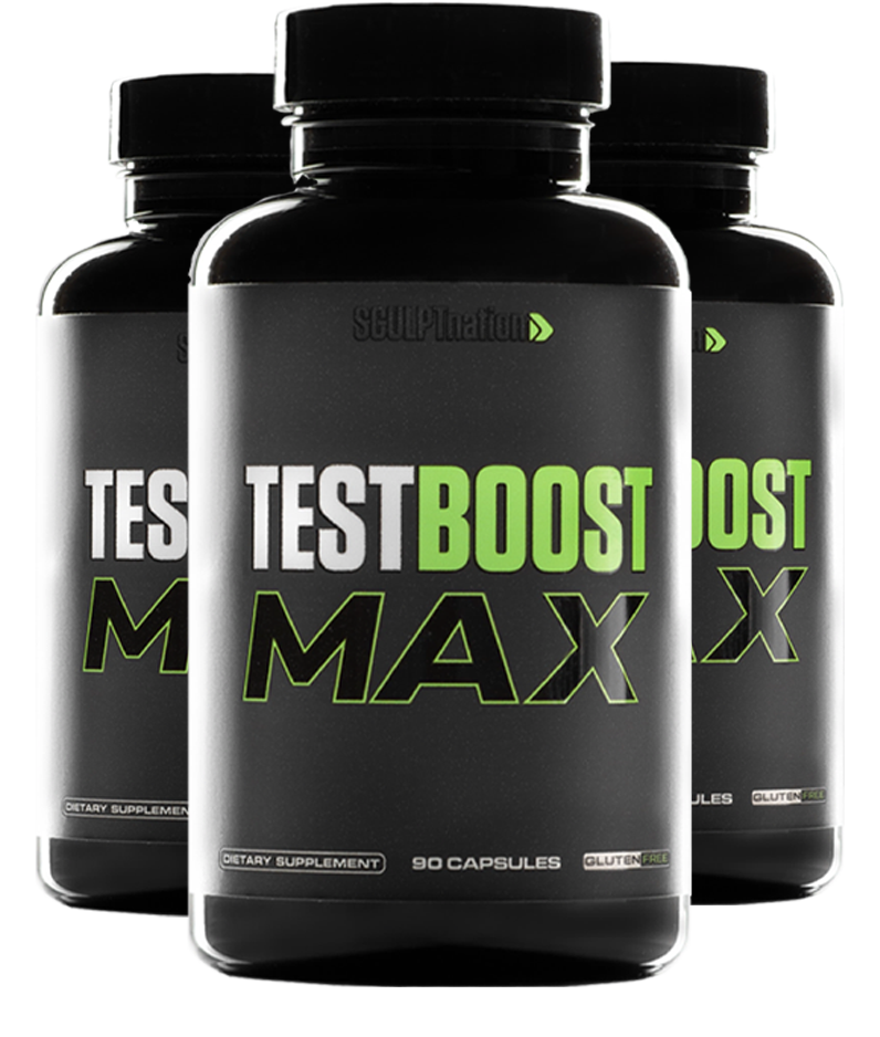 Testboost Max 3 Bottles
