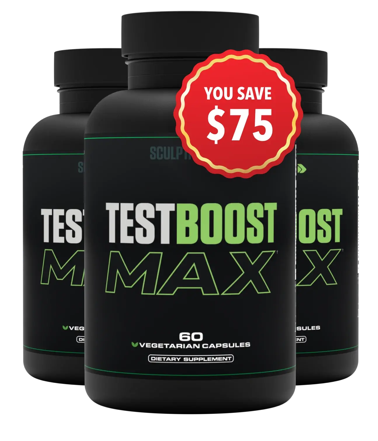 Testboost Max 3 Bottles